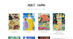 Desktop Screenshot of matthewdanielswan.com